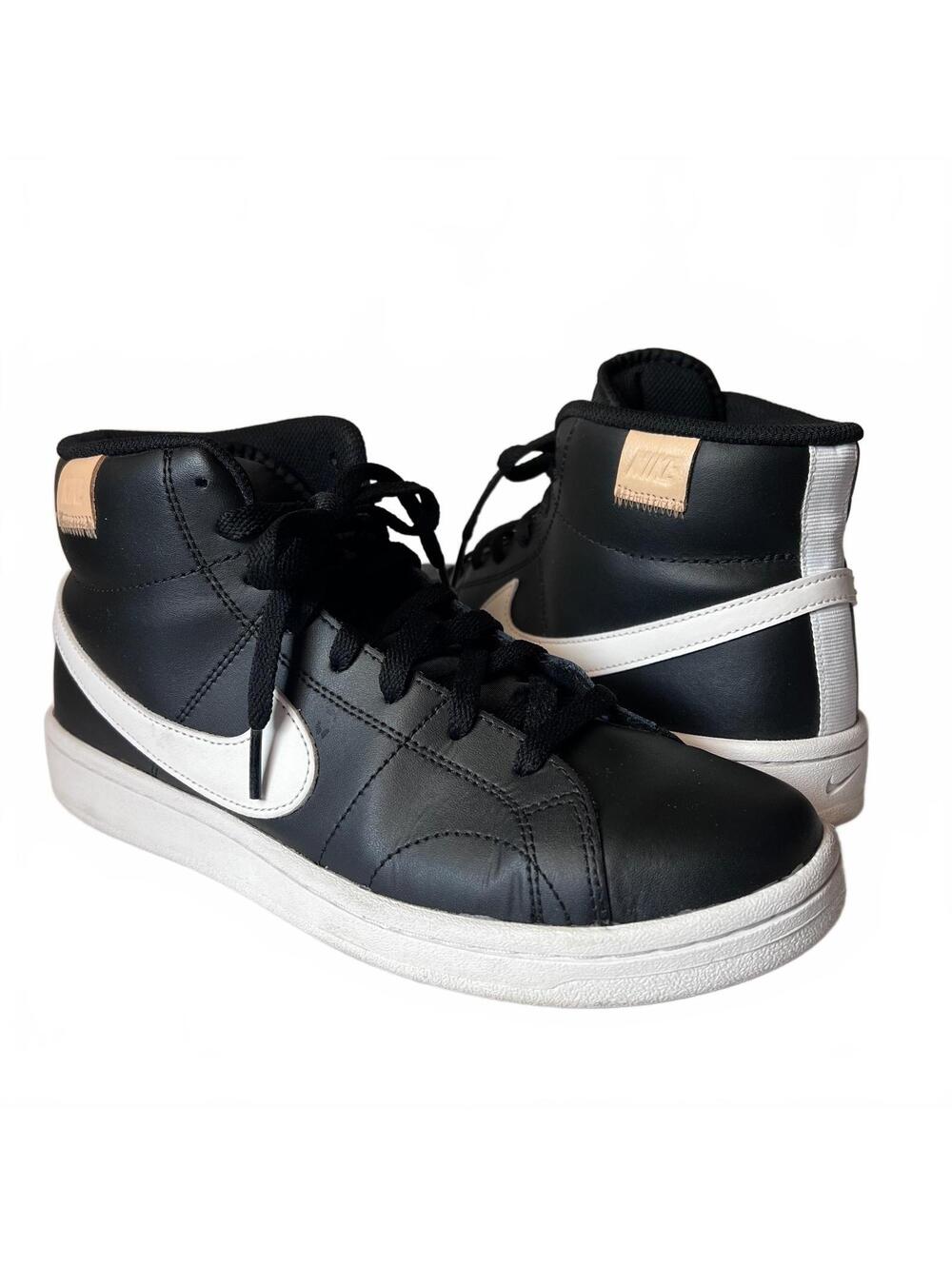Nike Court Royale 2 Mid Black White Women’s 10
